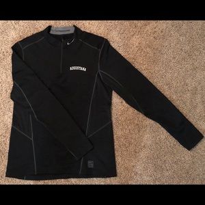 Augustana Nike Dri-Fit Fitted Quarter Zip.